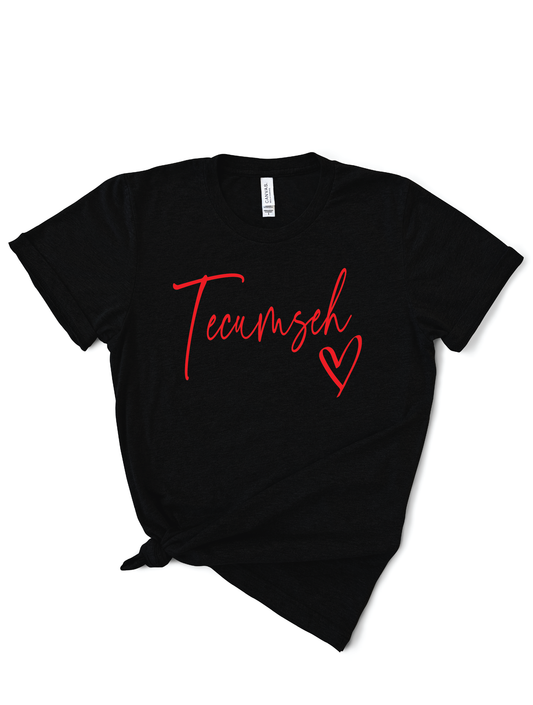 Tecumseh Cursive | 50/50 Cotton Poly | UNISEX | T-shirt