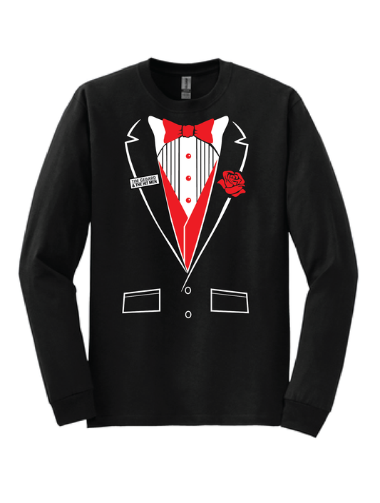 Tim Gebard & The Hit Men Tuxedo Long Sleeve | 50/50 Cotton Poly | UNISEX | T-shirt