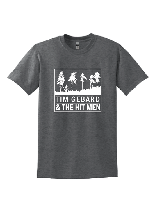 Tim Gebard and The Hit Men BAND T | 50/50 Cotton Poly | UNISEX | T-shirt