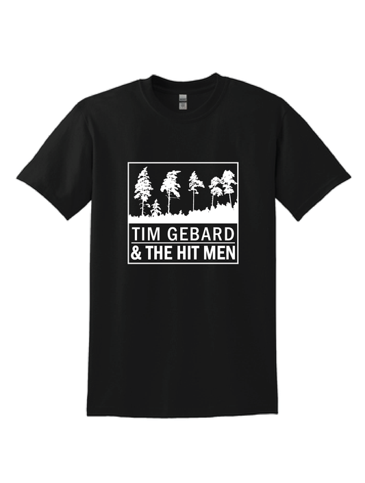 Tim Gebard and The Hit Men BAND T | 50/50 Cotton Poly | UNISEX | T-shirt