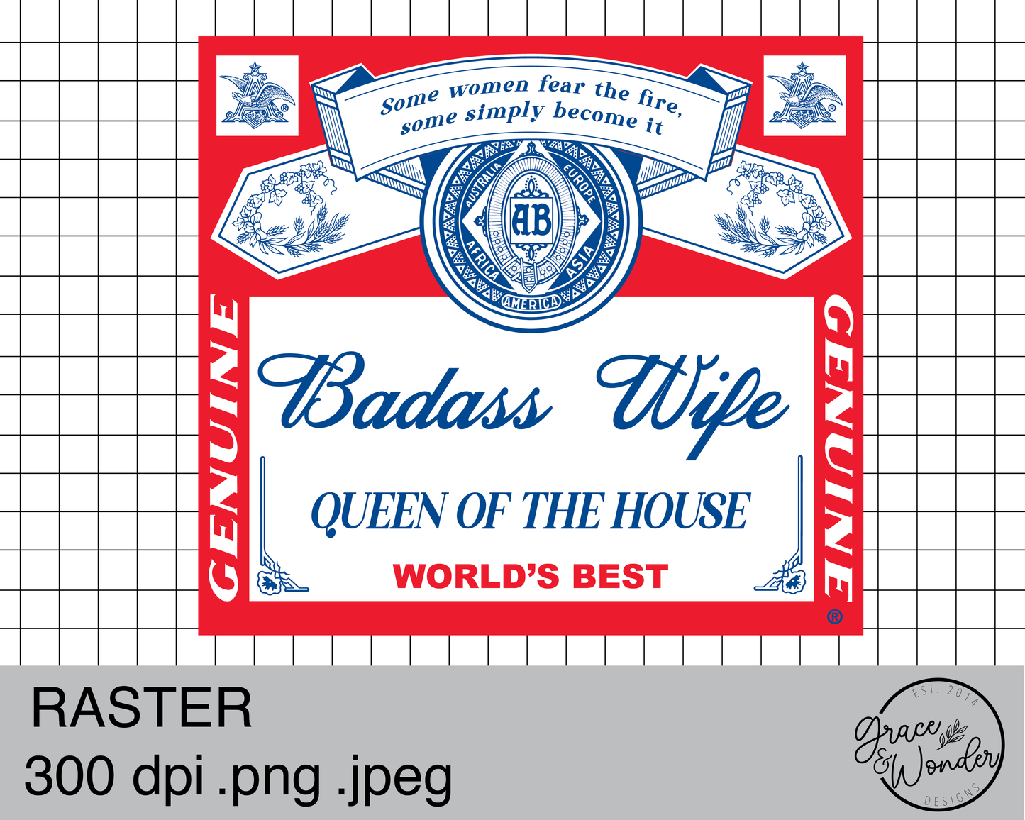 Badass Wife | Digital Download | .PNG  | Sublimation Ready